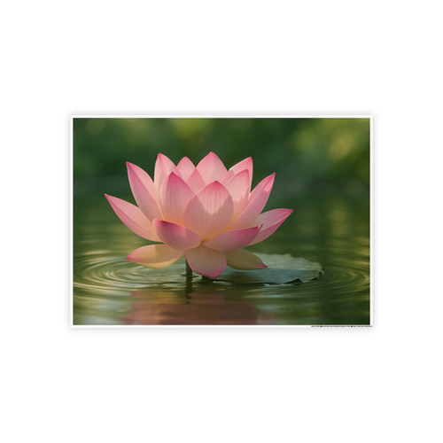 Tranquil Lotus - Gloss Posters
