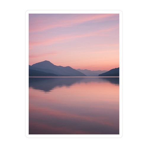 Calm Waters - Kiss-Cut Vinyl Decals