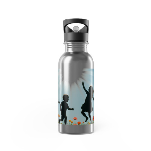 Chasing Sunbeams - Stainless Steel Water Bottle With Straw, 20oz