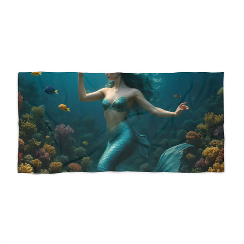 Mystical Ocean Dance - Beach Towel