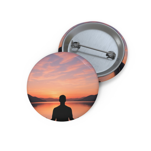 Serenity Within - Custom Pin Buttons