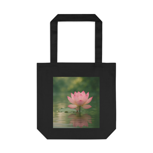 Tranquil Lotus - Cotton Tote Bag Tranquil Lotus - Cotton Tote Bag