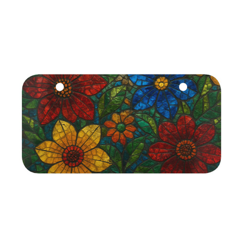 Nature's Mosaic Dance - Mini License Plate