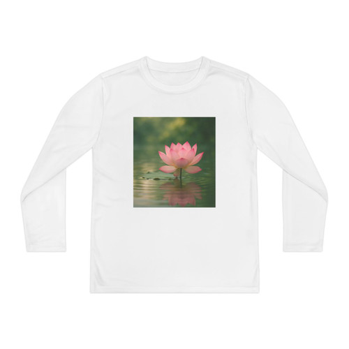 Tranquil Lotus - Youth Long Sleeve Competitor Tee