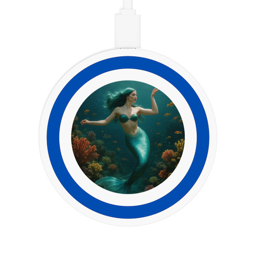 Mystical Ocean Dance - Quake Wireless Charging Pad