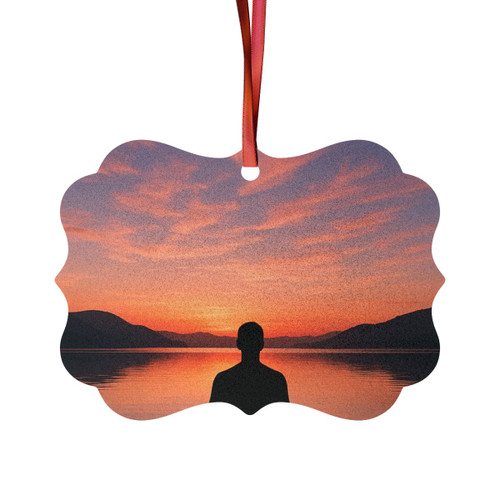 Serenity Within - Aluminum Ornaments (1pc, 5pcs, 10pcs, 20pcs)