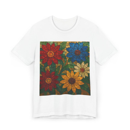 Nature's Mosaic Dance - Unisex Jersey T-Shirt