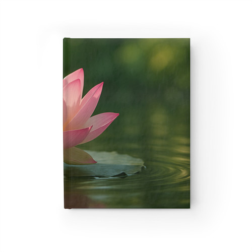 Tranquil Lotus - Journal - Ruled Line