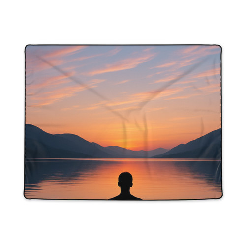 Serenity Within - Polyester Blanket