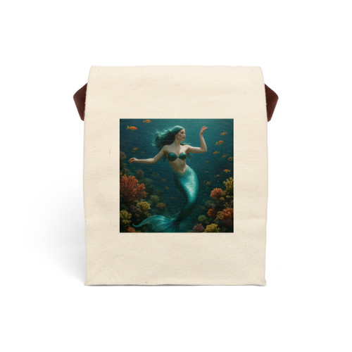 Mystical Ocean Dance - Canvas Lunch Bag With Strap Mystical Ocean Dance - Canvas Lunch Bag With Strap
