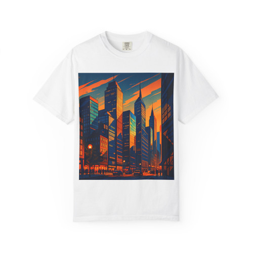 Twilight Reflections - Unisex Garment-Dyed T-shirt