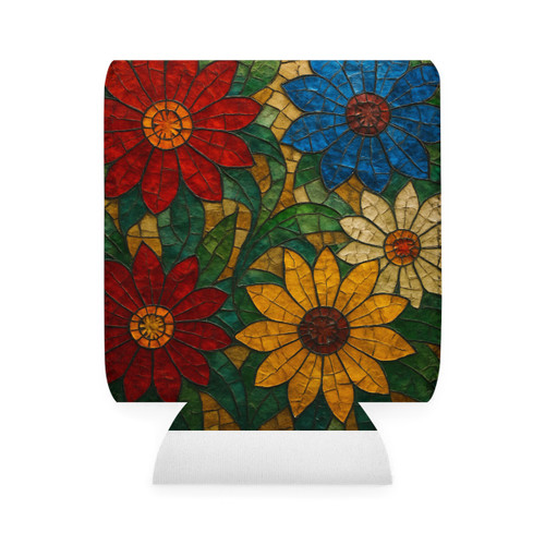 Nature's Mosaic Dance - Can Cooler Sleeve