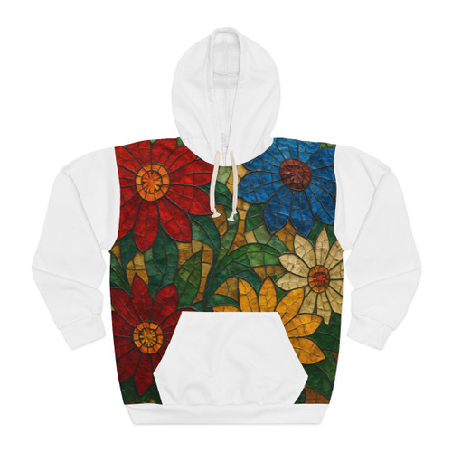 Nature's Mosaic Dance - Unisex Pullover Hoodie (AOP)
