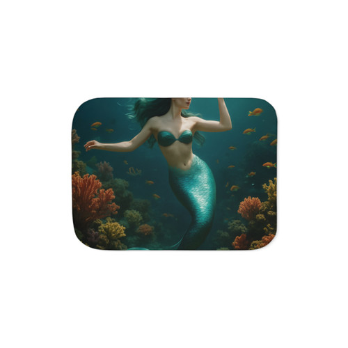 Mystical Ocean Dance - Sherpa Blanket, Two Colors