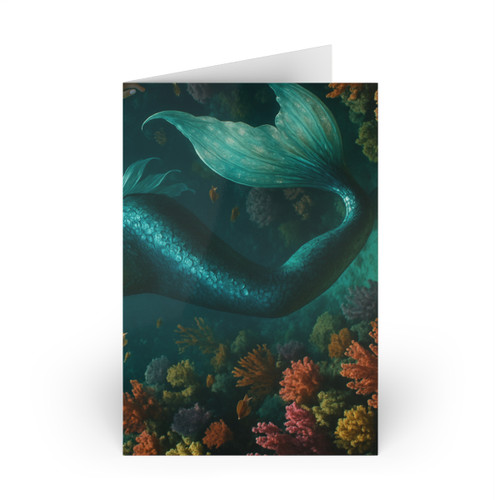 Mystical Ocean Dance -  Greeting Cards (1 or 10-pcs)