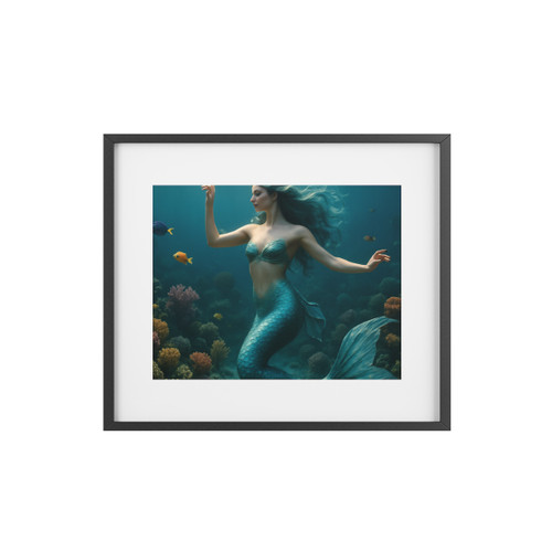 Mystical Ocean Dance - Framed Posters, Matte