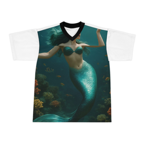 Mystical Ocean Dance - Unisex Football Jersey (AOP)