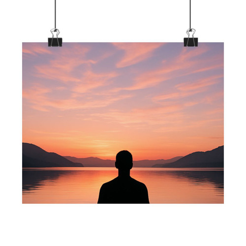 Serenity Within - Matte Horizontal Posters