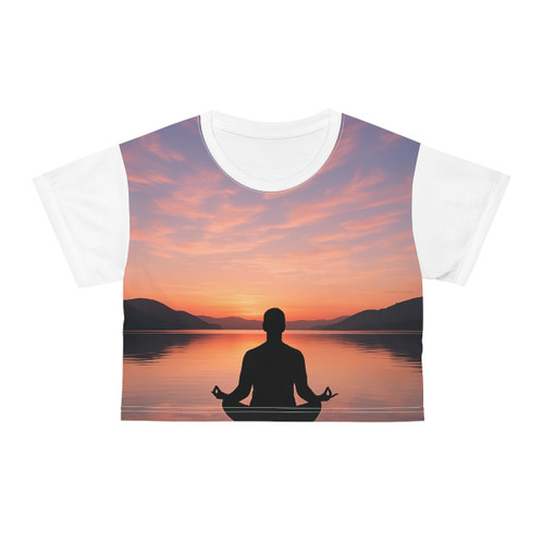 Serenity Within - Crop Tee (AOP)