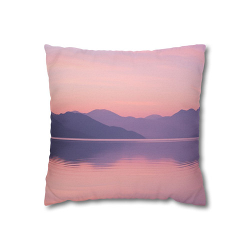 Calm Waters - Spun Polyester Square Pillowcase