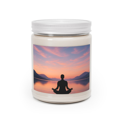 Serenity Within - Scented Soy Candles with White Lid, 9oz