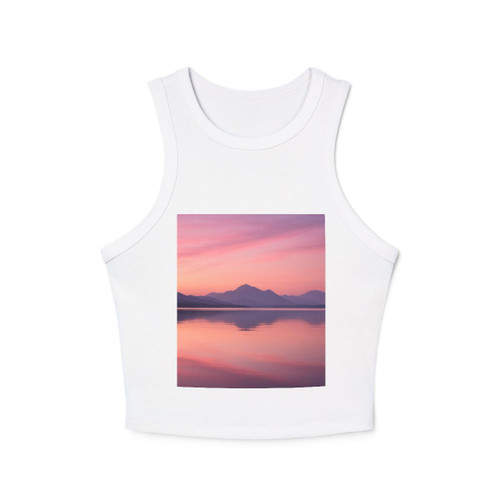 Calm Waters - Women's Micro Rib Racer Tank Top