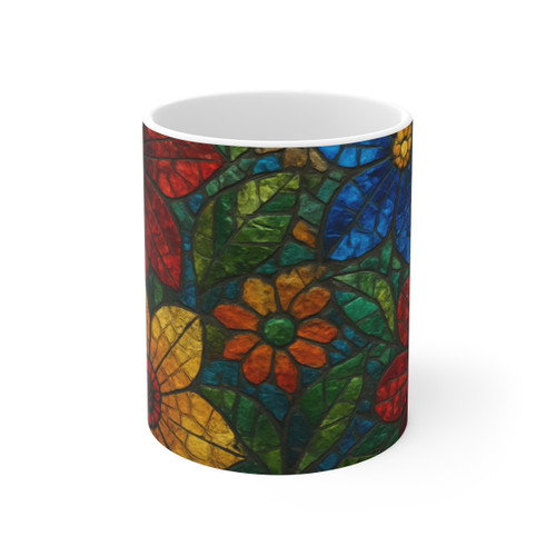 Nature's Mosaic Dance - Ceramic Mugs (11oz\15oz\20oz)