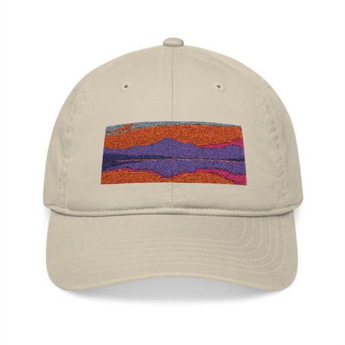 Calm Waters - Organic Baseball Cap (Embroidery)