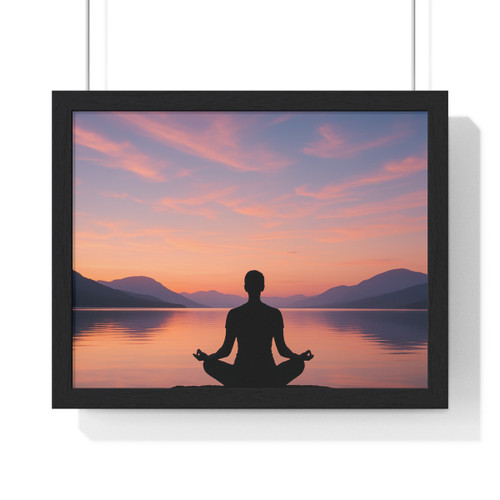 Serenity Within - Horizontal Framed Poster