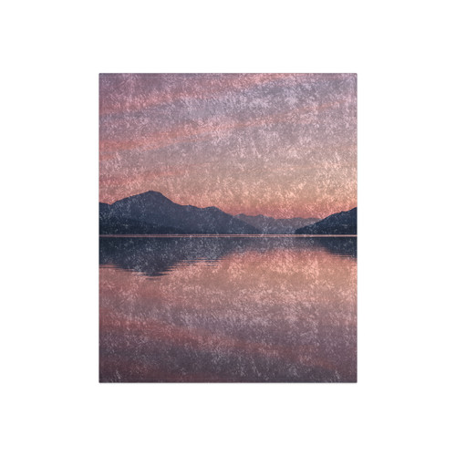 Calm Waters - Crushed Velvet Blanket