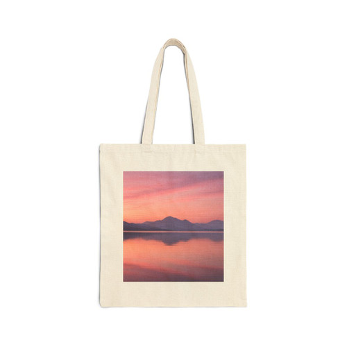 Calm Waters - Cotton Canvas Tote Bag Calm Waters - Cotton Canvas Tote Bag
