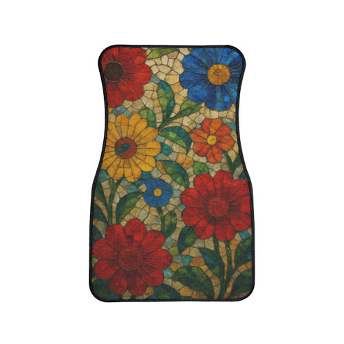 Nature's Mosaic Dance - Car Floor Mats, 1pc