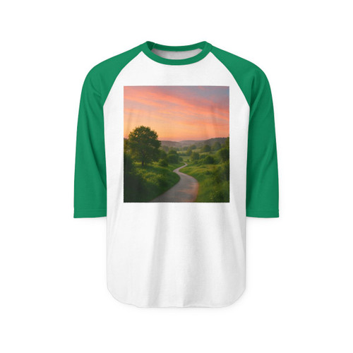 Embrace Your Journey - Unisex Three-Quarter Sleeve Raglan Shirt