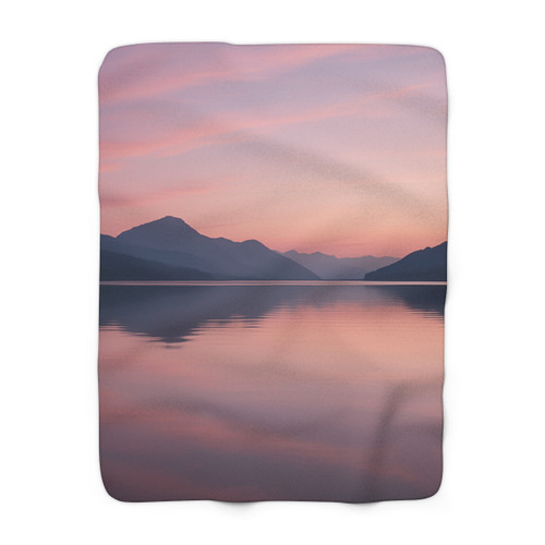 Calm Waters - Sherpa Fleece Blanket