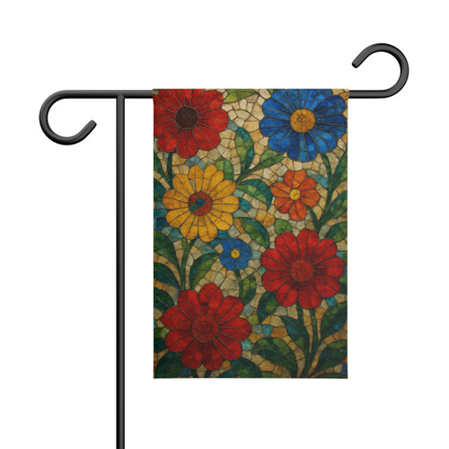 Nature's Mosaic Dance - Garden Banner