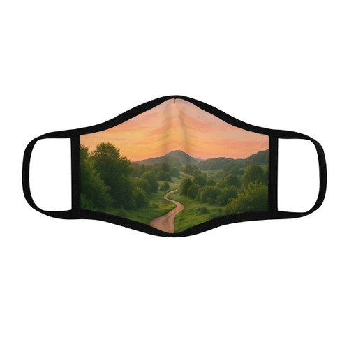 Embrace Your Journey - Fitted Polyester Face Mask