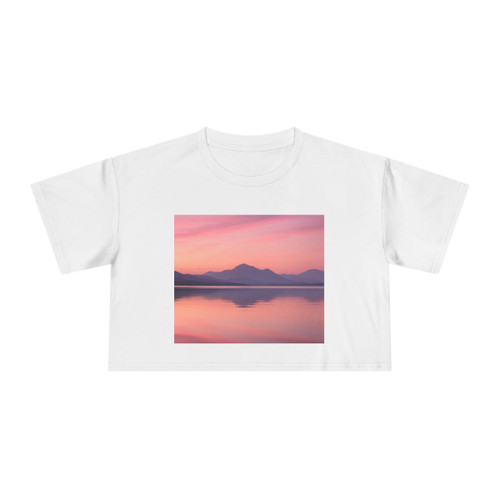 Calm Waters - Women's Crop Tee