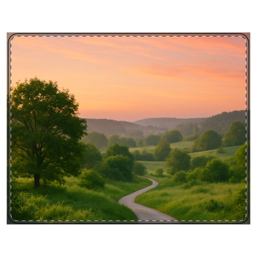 Embrace Your Journey - PU Leather Mouse Mat