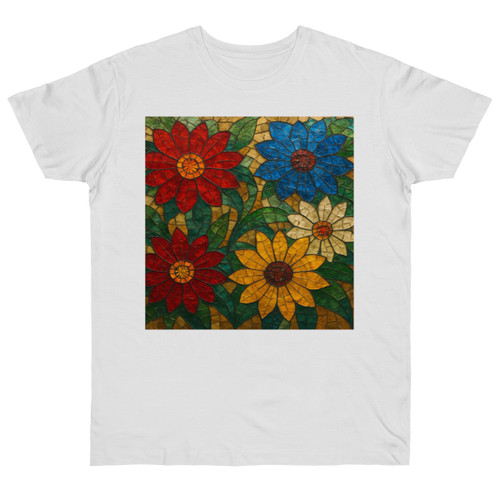 Nature's Mosaic Dance - Single Jersey T-shirt