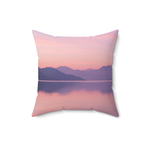 Calm Waters - Spun Polyester Square Pillow