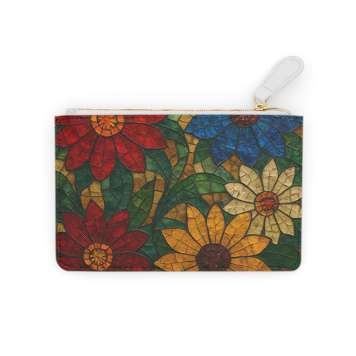 Nature's Mosaic Dance - Mini Clutch Bag Nature's Mosaic Dance - Mini Clutch Bag