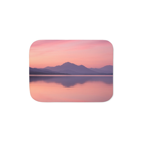 Calm Waters - Sherpa Blanket, Two Colors