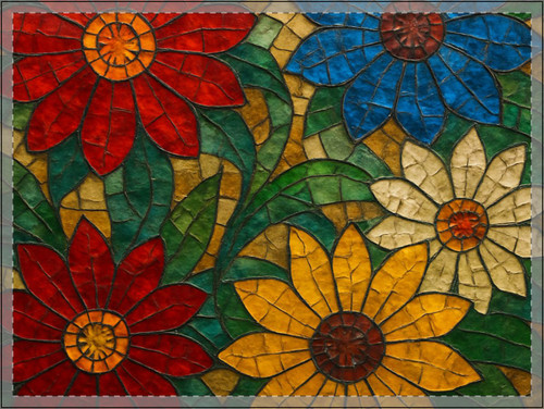 Nature's Mosaic Dance - Yard Signs