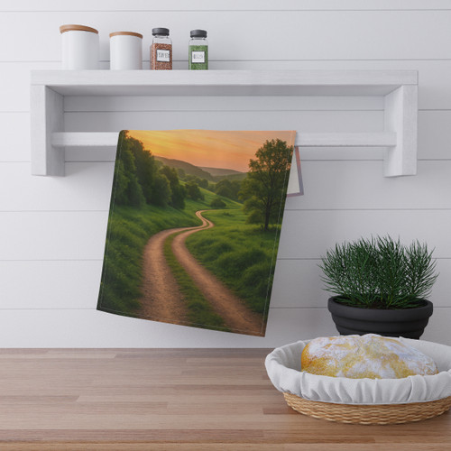 Embrace Your Journey - Tea Towels (cotton, poly)