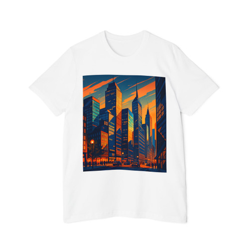 Twilight Reflections - USA-Made Unisex Short-Sleeve Jersey T-Shirt