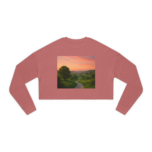 Embrace Your Journey - Women's Cropped Sweatshirt