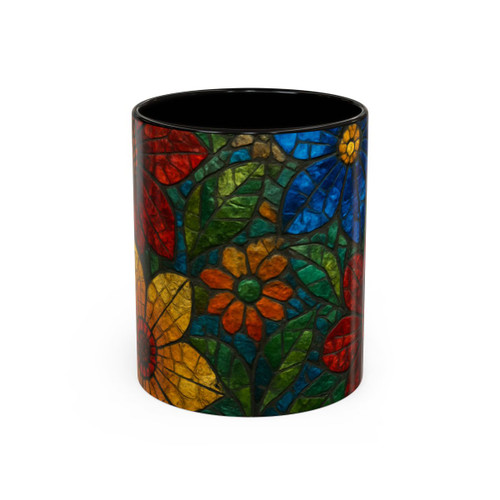 Nature's Mosaic Dance - Colorful Mugs (11oz, 15oz)
