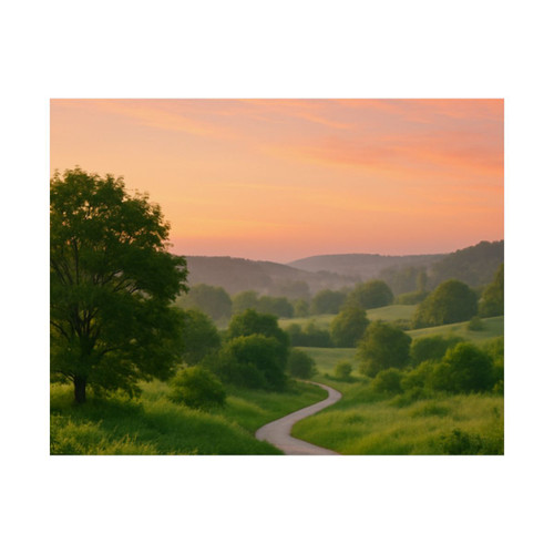 Embrace Your Journey - Satin Posters (210gsm)