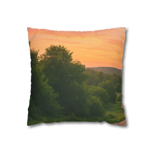 Embrace Your Journey - Faux Suede Square Pillowcase
