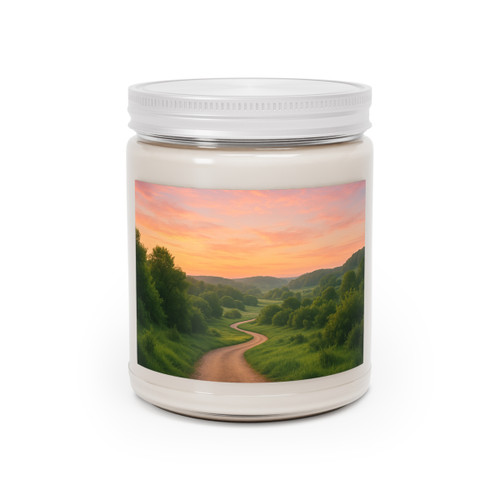 Embrace Your Journey - Scented Soy Candles with White Lid, 9oz